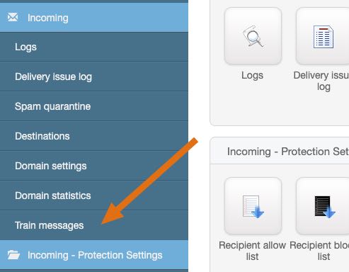 tải thư để gửi mẫu spam mới